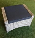 Menorca voetenbank grijs wicker, Ophalen of Verzenden, Nieuw