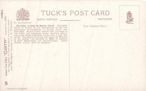 Groot Brittannië - Uitgever Raphael Tuck - Oilette postcards, Verzamelen, Ansichtkaarten | Buitenland
