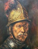 Johannes Bos (XX) - De ridder met de gouden helm (naar, Antiek en Kunst