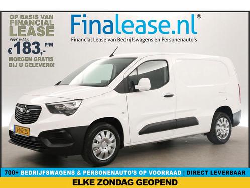 Opel Combo 1.6D L2H1 100PK Airco Cruise Carplay PDC €183pm, Auto's, Bestelauto's, Lease, Handgeschakeld, Diesel, Opel, Wit, Verzenden