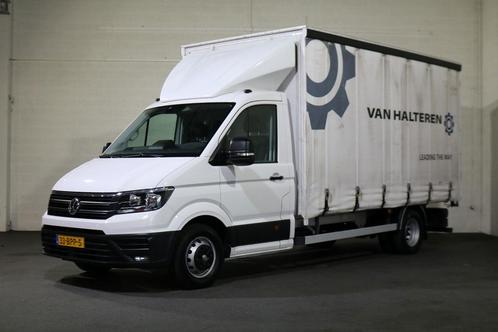 Volkswagen Crafter 2.0 TDI 177pk Automaat Zeilwagen, Auto's, Bestelauto's, Lease, Automaat, Financial lease, Wit, Volkswagen, Stof