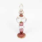 Egyptisch Handgeblazen Parfumflacon, Antiek en Kunst, Antiek | Glas en Kristal, Ophalen