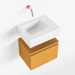 MONDIAZ ANDOR 40cm toiletmeubel ocher. LEX 40cm wastafel, Doe-het-zelf en Verbouw, Sanitair, Ophalen of Verzenden, Nieuw, Bad