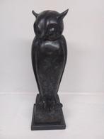 sculptuur, Owl - 55 cm - Brons