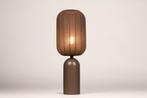 Rietveld Tafellampen - Bruin - Stof, Metaal, Verzenden, Nieuw