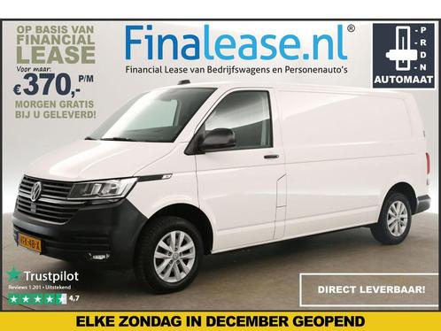 Volkswagen Transporter 2.0 TDI L2H1 150PK DSG AUT Cam €370pm, Auto's, Bestelauto's, Lease, Automaat, Diesel, Wit, Volkswagen, Verzenden