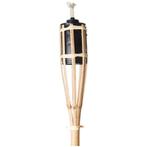 Benson Bamboe tuinlamp fakkel - oliereservoir - 60 cm - s..., Ophalen of Verzenden, Nieuw