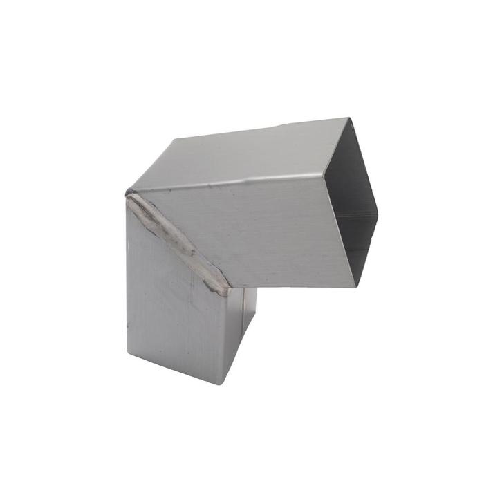 RHEINZINK Bocht prePATINA blue-grey mof x spie 100 x 100 mm, Doe-het-zelf en Verbouw, Overige Doe-het-zelf en Verbouw, Ophalen of Verzenden