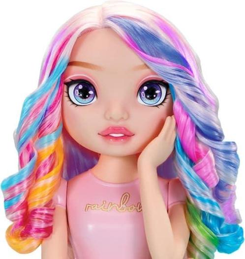 Rainbow High Stylinghoofd - Kaphoofd, Kinderen en Baby's, Speelgoed | Poppen, Zo goed als nieuw, Ophalen of Verzenden