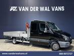 Volkswagen Crafter | 2.0TDI 164pk Pick up Open Laadbak, Auto's, Gebruikt, Euro 6, Volkswagen, Zwart