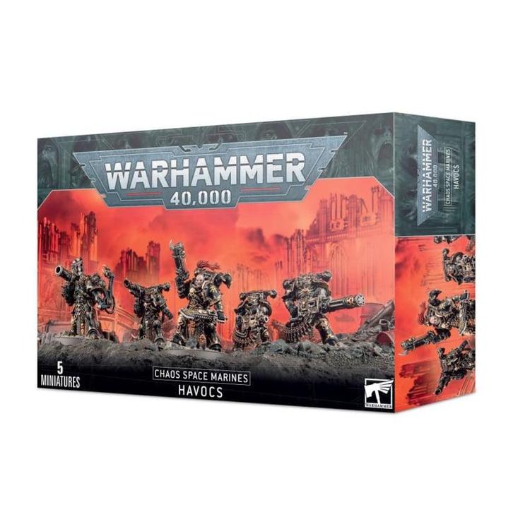 Chaos Space Marines Havocs (Warhammer nieuw), Hobby en Vrije tijd, Wargaming, Nieuw, Ophalen of Verzenden