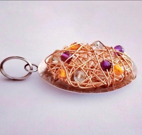 Hanger - 18 karaat Geel goud, Witgoud, Sieraden, Tassen en Uiterlijk, Antieke sieraden