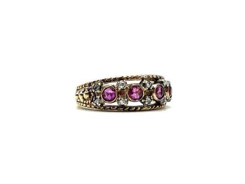 Zonder Minimumprijs - Ring - 18 karaat Geel goud - 0,40ct., Sieraden, Tassen en Uiterlijk, Ringen