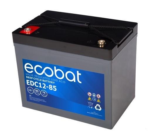 Ecobat AGM Deep Cycle accu | EDC12-85 | 12V 85Ah, Auto-onderdelen, Accu's en Toebehoren, Ophalen of Verzenden