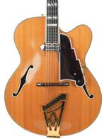 Knight New Yorker Archtop Natural 2000 (Elektrische Gitaren), Ophalen of Verzenden, Gebruikt, Hollow body