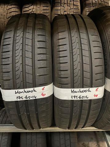 175-65-14 Hankook Zomerbanden 6mm Incl Montage 175 65 14 beschikbaar voor biedingen