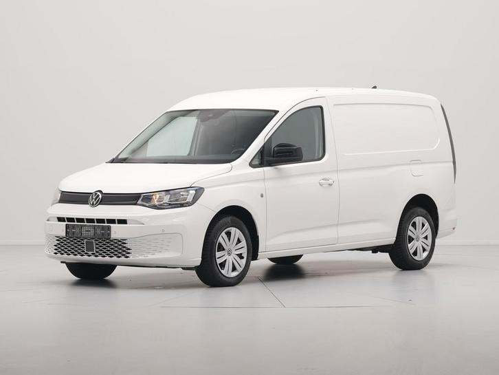 Volkswagen Caddy Cargo Maxi 2.0 TDI 122pk DSG Style, Auto's, Bestelauto's, Lease, Zwart, Automaat, Financial lease, Wit, A, Gebruikt