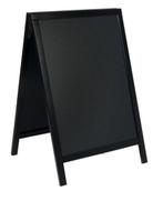 Black Woody groot stoepkrijt bord | Hout | 129,5(h) x 72(..., Verzenden, Nieuw in verpakking