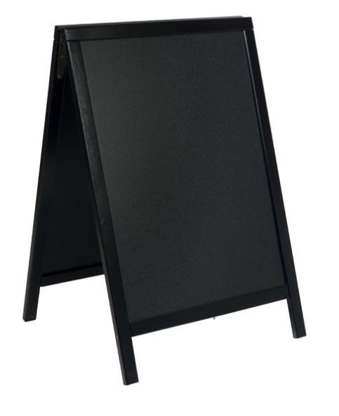Black Woody groot stoepkrijt bord | Hout | 129,5(h) x 72(..., Zakelijke goederen, Horeca | Keukenapparatuur, Verzenden