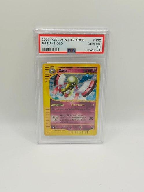 Pokémon - 1 Graded card - Skyridge holo xatu - PSA 10, Hobby en Vrije tijd, Verzamelkaartspellen | Pokémon