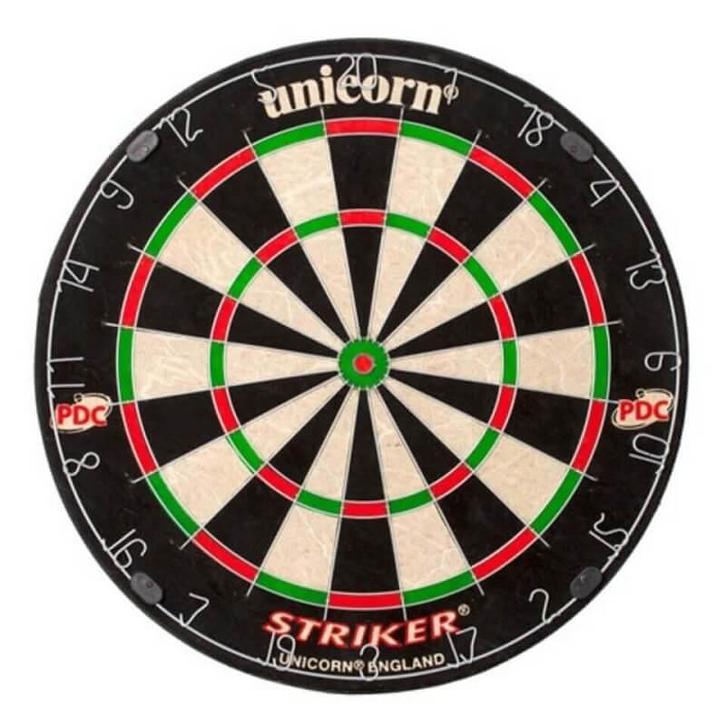Unicorn Striker Dartbord, Sport en Fitness, Darts, Nieuw, Verzenden