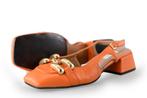 Notre-V Slingbacks in maat 38 Oranje | 10% extra korting, Kleding | Dames, Schoenen, Notre-V, Overige kleuren, Verzenden, Zo goed als nieuw