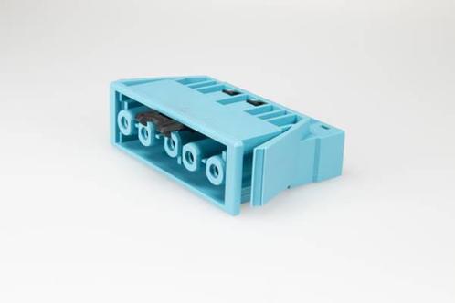 5 Polige Vrouwelijke DALI Chassis Connector Pastel Blauw -, Doe-het-zelf en Verbouw, Elektra en Kabels, Overige typen, Nieuw, Verzenden