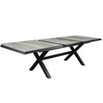 New Delhi uitschuifbare dining tuintafel 204-264x103xH76,5, Tuin en Terras, Tuintafels, Ophalen of Verzenden, Nieuw