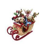 Mickey and Friends A Sleigh Full of Joy 21 cm, Ophalen of Verzenden, Nieuw