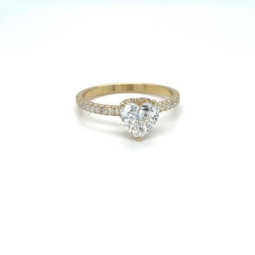 Zonder Minimumprijs - Ring - 14 karaat Geel goud - 1.20ct., Sieraden, Tassen en Uiterlijk, Ringen