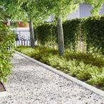 vidaXL Grasranden 10 stuks Wit 100 x 0,5 x 15 cm Kunststof, Verzenden, Nieuw