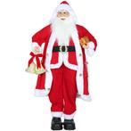 Kerstman 1,15 M Staande Kerstman Met Cadeau- En Kerstklok Vo, Diversen, Verzenden, Nieuw