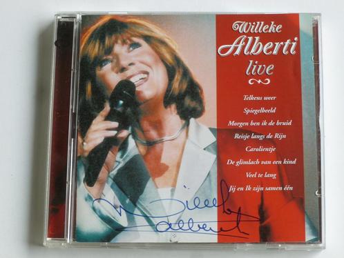 Willeke Alberti - Live (2 CD) met handtekening, Cd's en Dvd's, Cd's | Nederlandstalig, Verzenden