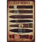 Wandbord - Cigar Shapes Cuba