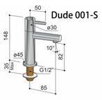 Dude Fonteinkraan 001-S, Ophalen of Verzenden, Nieuw