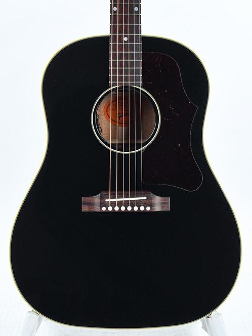Gibson 50s J45 Original Ebony (Akoestische Gitaren), Muziek en Instrumenten, Snaarinstrumenten | Gitaren | Akoestisch, Western- of Steelstringgitaar