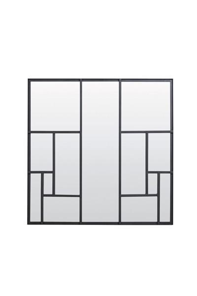 Specchia spiegel mat zwart, Huis en Inrichting, Woonaccessoires | Wanddecoraties, Nieuw, Ophalen of Verzenden