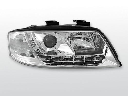 koplampen Devil Eyes | Audi A6 1997-2000 | chrome, Auto-onderdelen, Verlichting, Nieuw, Audi, Ophalen of Verzenden