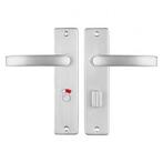 Deurbeslag | Deurklink met wc-sluitingschild | Starx | 63 mm, Verzenden, Nieuw