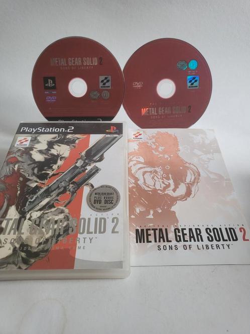 Metal Gear Solid 2 Sons of Liberty Playstation 2, Spelcomputers en Games, Games | Sony PlayStation 2, Ophalen of Verzenden