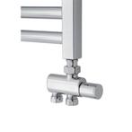 Radiator Aansluitset TVS Valves 160 Chroom, Ophalen of Verzenden, Nieuw, Chroom, Overige typen
