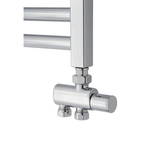 Radiator Aansluitset TVS Valves 160 Chroom, Doe-het-zelf en Verbouw, Sanitair, Overige typen, Nieuw, Chroom, Ophalen of Verzenden