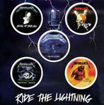 Metallica button Ride the Lightning officiële merchandise, Ophalen of Verzenden, Nieuw, Gebruiksvoorwerp
