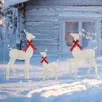 TRUUSK Kerstdecoratie Rendierfamilie met LED-verlichting - S, Verzenden, Nieuw