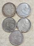 Duitsland, Derde Rijk. Lot 5 Reichsmark 1936/1935 (5 pieces