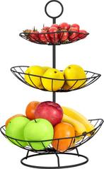2dekans | Vaive Chique Fruitschaal 3 laags - Fruit Etagere -, Huis en Inrichting, Ophalen of Verzenden, Zo goed als nieuw