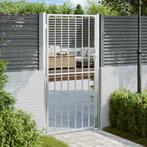 vidaXL Poort 100x180 cm roestvrij staal, Verzenden, Nieuw
