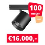 LED Railverlichting Diabolo Zwart 3000K 100 spots + 100M