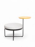 Johanson Shima poef met tafel, grijs-zwart, Overige plaatsen, Ophalen of Verzenden, Gebruikt, Tafel