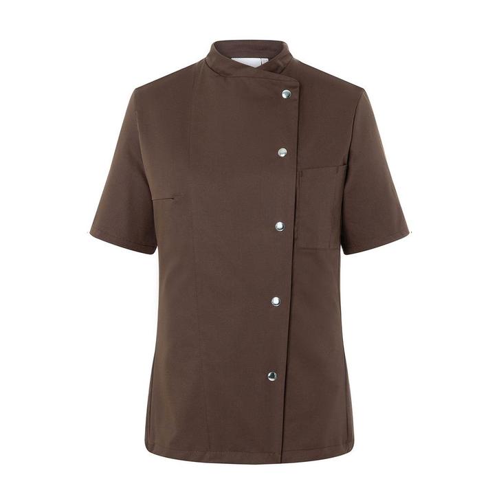 GGM Gastro | KARLOWSKY | Dames Koksjas Greta - Lichtbruin -, Huis en Inrichting, Keuken | Textiel, Bruin, Nieuw, Overige typen